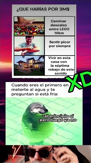 ¿que harías por 3M$ De dolares? #tiktokeffects #entretenimiento #gaming #memes #music #nose