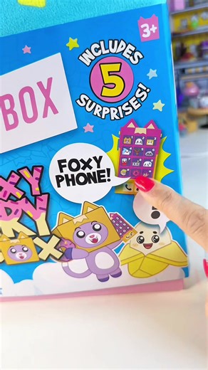 Lankybox Giant Foxy Mystery Snack Box #asmr #lankybox | LankyBox