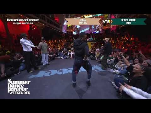 Raza & Mayvis vs Prince Wayne & Taiki JUDGE BATTLE House Dance Forever | Weekender 2026