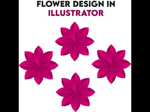 Easy Flower Illustration in Adobe Illustrator | Step-by-Step Vector Design
