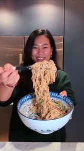 Shu Lin 🌞 Food•Travel•London on Instagram: "Save this easy spicy noodles recipe 🍜 ⤵️ I grew up in a Chinese takeaway in England but my parents never served this to customers. Our parents made us traditional Chinese dishes upstairs and this was an easy and delicious one to put together while they were working. This time, I’m making Dan Dan Noodles 擔擔麵. So quick and easy to make, filling and tasty. HOW TO MAKE SICHUAN DAN DAN NOODLES (Serves 2) Dan Dan Pork Seasoning: 26g Ya Cai (Pickled Mustard