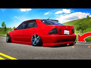Driving STATIC Cars on the WORST ROADS in BeamNG Drive