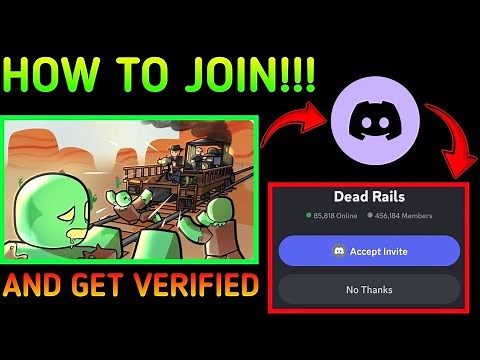 How to join and get VERIFIED on DEAD RAILS discord server