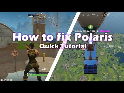 How to fix Polaris issues and bugs - Tutorial