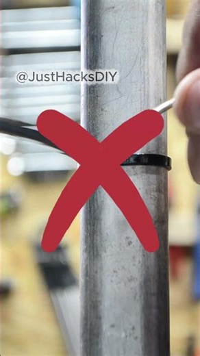 ⚡Easy Hack: Remove a Zip Tie Without Cutting It!#lifehack #diy #handmade #craft #tools