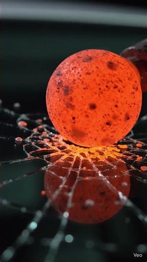 car glass Red Boll inside the break glass #youtubeshorts #viral #video