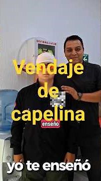 aprende a vendar toda la cabeza con el vendaje de capelina #paramedicos #consejos #parquefundidora