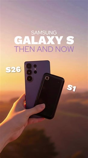 16 years of the Samsung Galaxy S! From the very first Galaxy S in 2010 to the latest Galaxy S26, it’s incredible to see how far it’s come. Which Galaxy S did you start with? Same Galaxy, bigger upgrades. #Samsung #SamsungGalaxyS #SamsungGalaxyS26Ultra #GalaxyUnpacked