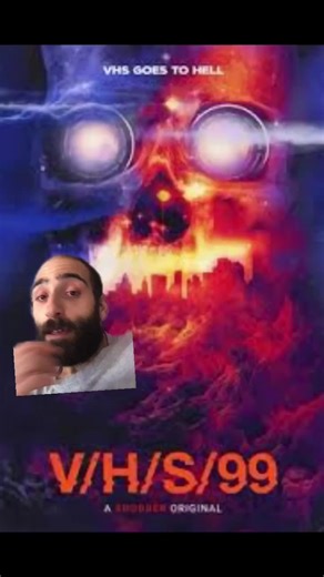 VHS 99 review #vhs #anthologyhorror #foundfootage #foryou#fyp#foryoupage#2023#horror #horrortok#scarymoviesuggestions #scarymovies#happynewyear2023🎉🎊 #horrorfilm#90s #90snostalgia #foryoupage #horrorcontent #gay#lgbtq #greenscreen