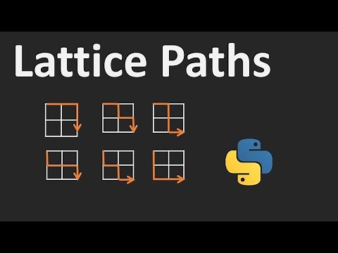 Lattice Paths Problem | Algorithmic And Combinatorial Solution