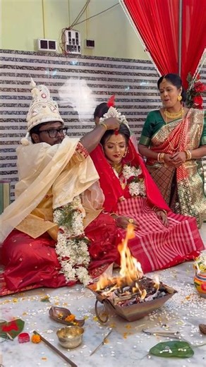 “Bengali Wedding Moments ✨ | Rituals That Tell a Story” #bengaliweeding #bengaliculture #biye #viral