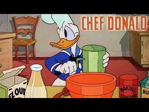 Chef Donald 1941 Disney Donald Duck Cartoon Short Film | Animation Review