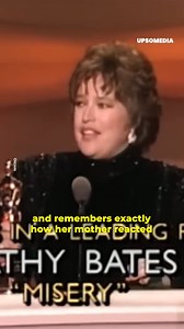 #KathyBates won the #Oscar in 1991, but her mother despised her, according to her, she didn't thank her at the ceremony, but now 33 years later the actress watched the recording and learned the truth... | Golden Years