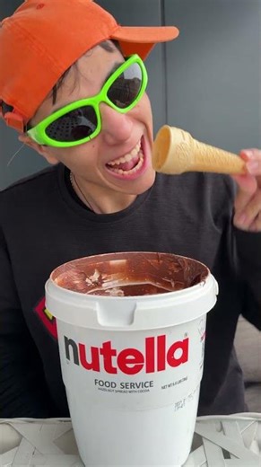 The Secret of HUGE Nutella 😱🍫😎 #shorts #viral #gukafamilyshow