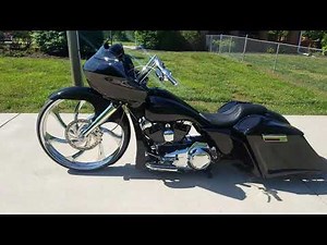 Custom Cycles LTD 30 inch Road glide big wheel bagger Harley Davidson