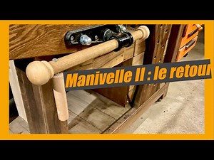 Comment fabriquer une manivelle pour presse d’établi très rapidement