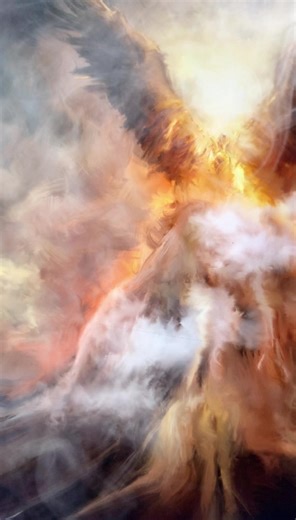 La première toile de cette nouvelle série, en vidéo… Cette série traite de la méditation et de l’imagination. En effet, le Saint-Esprit m’a mis à cœur de clore la série Nabi et Couleurs afin d’en inaugurer une nouvelle. À travers cette série, il s’agit de vous communiquer des atmosphères fondées sur la puissance de la méditation de la Parole de Dieu et sur l’onction attachée à l’imagination. Par cette nouvelle démarche, le Saint-Esprit souhaite réveiller, chez les enfants de Dieu, l’esprit de cr