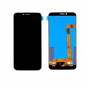 LCD with Touch Screen for InFocus M370 - White (display glass combo folder)