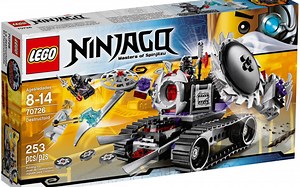 乐高 幻影忍者 70726 毁灭机器人 速组评测