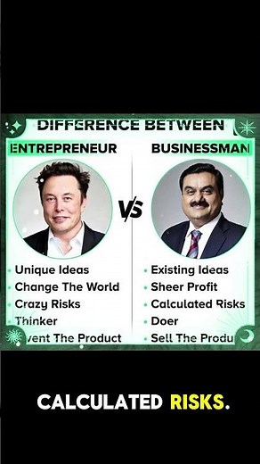 Entrepreneur vs Businessman – Who Really Wins? 💼🔥