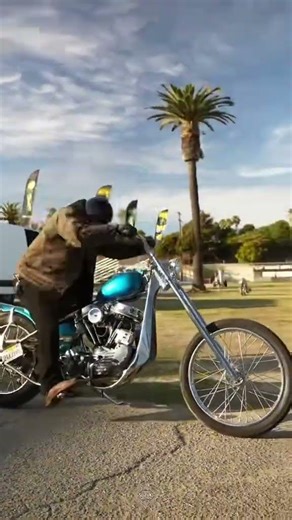 chopper motorcycle started engine with good sound #chooper #chopperstyle #bikemaintenance