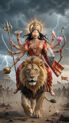 Aigiri Nandini (The Fierce Form of Mother Durga🙏🏻) #shorts #shortsfeed #youtubeshorts #viral #tre...