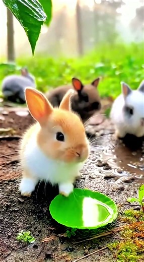 So Many Bunnies!! The Cutest Scene Ever 🐇✨ #rabbit #cuterabbit #cute #cuteanimalshorts #bunny
