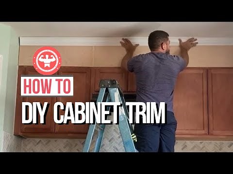 DIY Crown Molding Trim for Existing Cabinets: Tips & Tricks