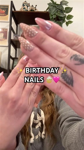 🧁🩷 Birthday Nails