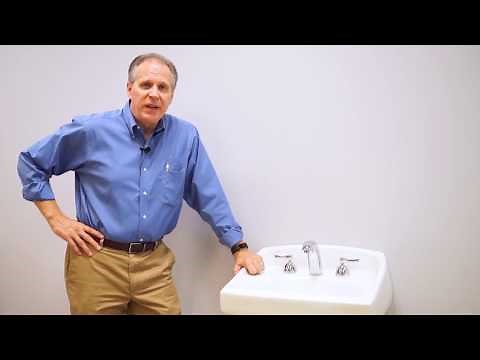 Installing Chicago Faucets 405 Series