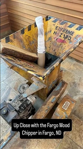 Visiting the Iconic Fargo Wood Chipper - Movie History in Fargo, ND