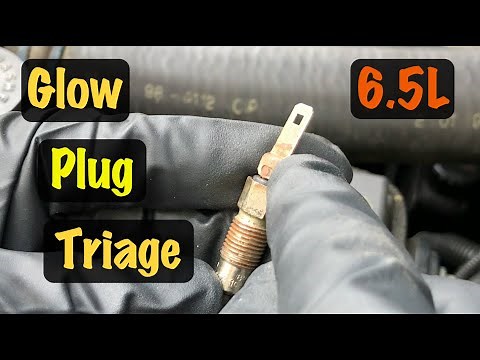 1992 - 2002 GM OBS Trucks Vans 6.5L Diesel V8 Glow Plugs & Wiring Repair & Replacement (Chevy & GMC)