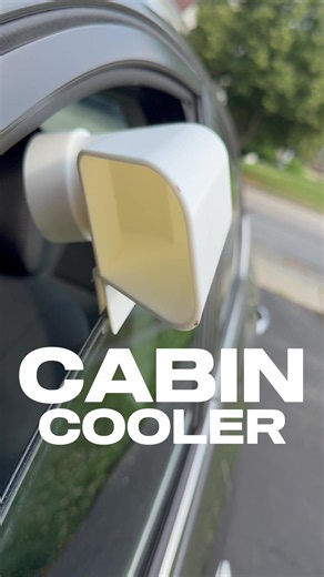 Save millions on AC repairs this summer Model: Air Scoop / Intake / Vent for Car Window by AP Engineering #3dprinting #ac #useful3dprints
