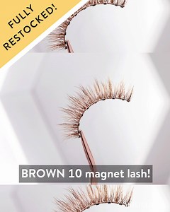 642K views · 123 reactions | BROWN magnetic lashes are BACK ✨ Our NEW Honey Kit contains 3 sets of gorgeous magnetic lashes complete with a cocoa brown magnetic eyeliner 朗 Get NEW Brown lashes exclusively with the NEW Honey Kit  https://www.moxielash.com/products/honey-kit-10-magnet | MoxieLash | Facebook