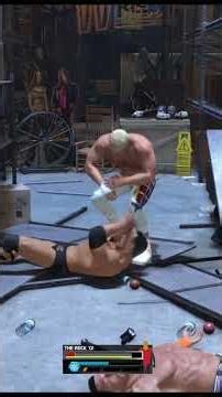 THE ROCK vs JOHN CENA vs CODY RHODES! 🏆 WWE 2K25 Title Match! 🔥 #ytshorts