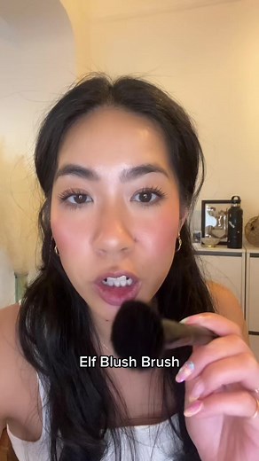 Elf Blush Brush Review: A Game-Changer for Liquid Blush Application
