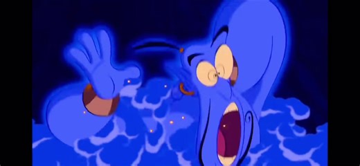 Unveiling the Original Aladdin & Genie Scene | 1992 Classic