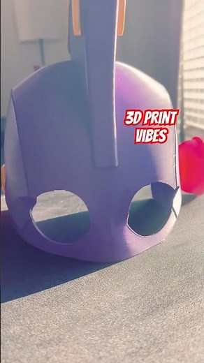 3D Printed DIY Super Hero Helmet - Larry Boy - Peaceful Vibes