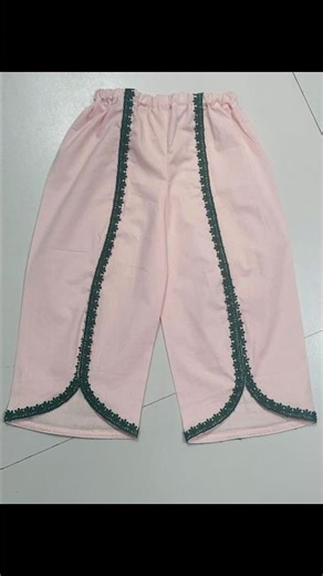 🌸Tulip plazo design / trending bottom design 2025 🔥✨#shortsvideo #ytshorts