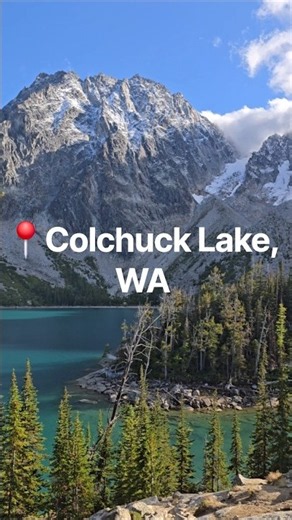 Colchuck Lake and Dragontail Peak #pnw