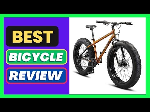 Mongoose Argus Fat Tire Mountain Bike, 20-26 Inch, for Kids & Adults