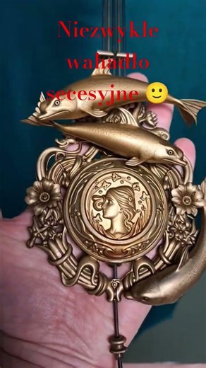 Wahadło secesyjne #zegarmistrz #oldclock #clockmaster #staryzegar
