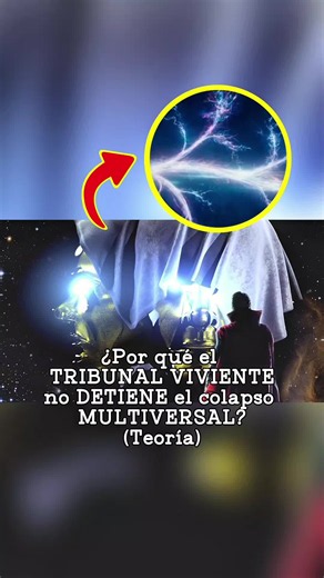 ¿Por qué el Tribunal Viviente no detiene el colapso multiversal? #avengers #multiverso #marvel