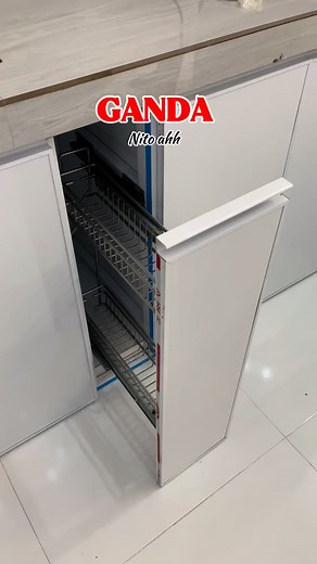 Modular cabinet sink #fblifestyle #kitchendesign #modularcabinetsph | Rejano GLASS &Aluminum