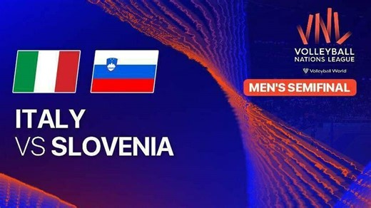 Men: Italy vs Slovenia - Full Match | Volleyball Nations League 2025