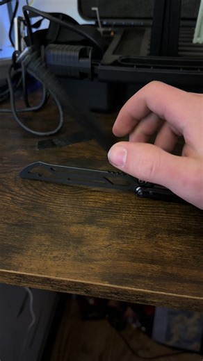 Nabalis impulse tolerance update #balisong #butterflyknife #tune #skilltoy #asmr