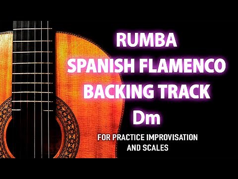 Rumba Flamenco Backing track (HQ) | Spanish Rumba Flamenco Style (Dminor)