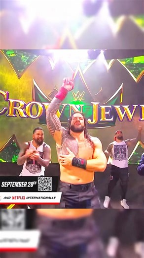 THE USOS SAVES ROMAN REIGNS TITLE 🔥☝️|| ROMAN REIGNS AURA 🥶 #wwe #romanreigns #shortsfeed #shorts