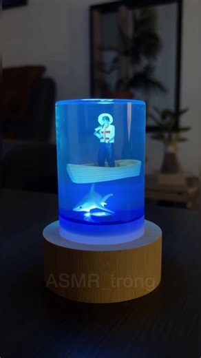 ASMR Epoxy resin | sailors and sharks | #asmr #diy #craft #satisfying #epoxy