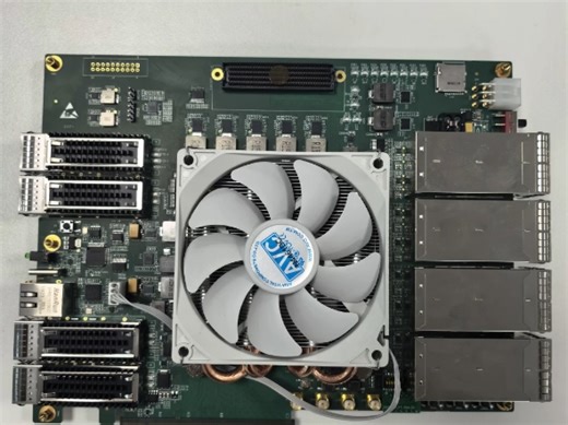 VU9P开发板， 100G QSFP28，25GSFP28，FMC，PCIe 3.0x16，芯片验证-芯加速-芯加速-哔哩哔哩视频